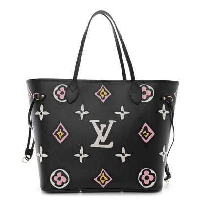 Louis Vuitton Monogram Giant Wild at Heart Neverfull MM Black 1 of 10