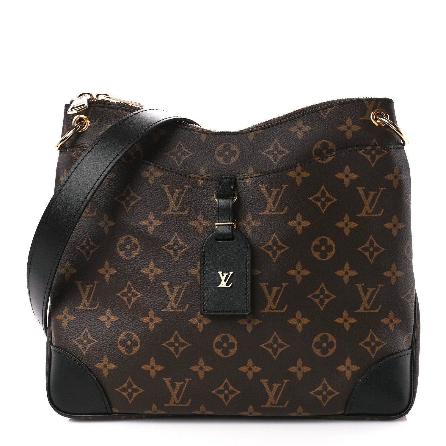 Louis Vuitton Monogram Odeon MM Black 1 of 9