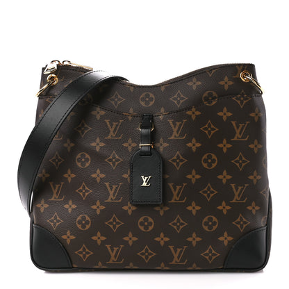 Louis Vuitton Monogram Odeon MM Black 1 of 9