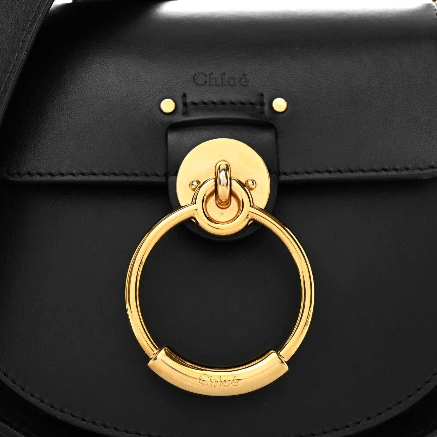 Chloe Calfskin Small Tess Bag Black 8 of 10