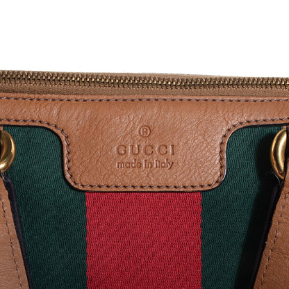 Gucci Monogram Web Medium Rania Top Handle Bag Khaki 8 of 8