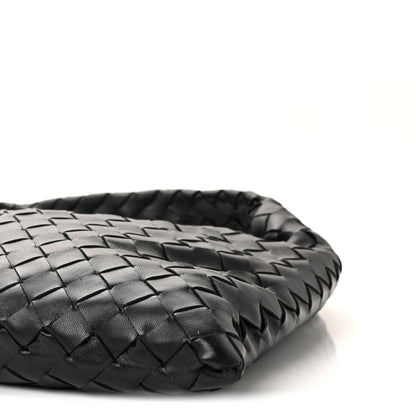 Bottega Veneta Calfskin Intrecciato Small Hop Black 10 of 10