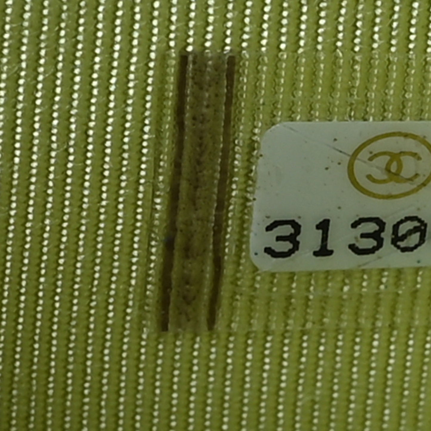 Lambskin Quilted Flap Card Holder Wallet Yellow