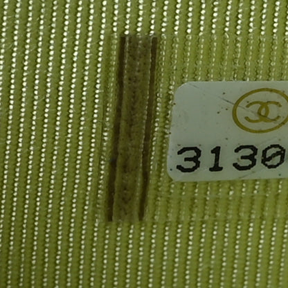 Chanel Lambskin Quilted Flap Card Holder Wallet Yellow 9 of 11