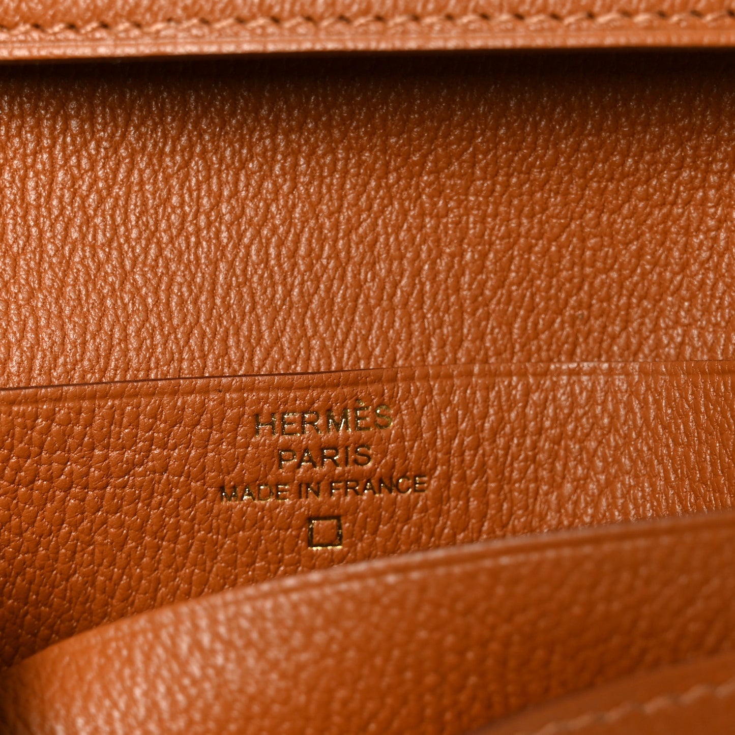 Matte Alligator Bearn Compact Wallet Gold