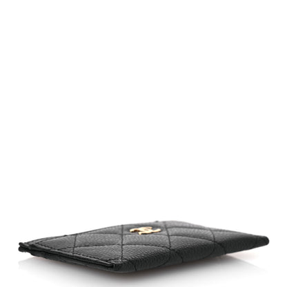 Chanel Caviar Quilted Card Holder Black 4 of 10