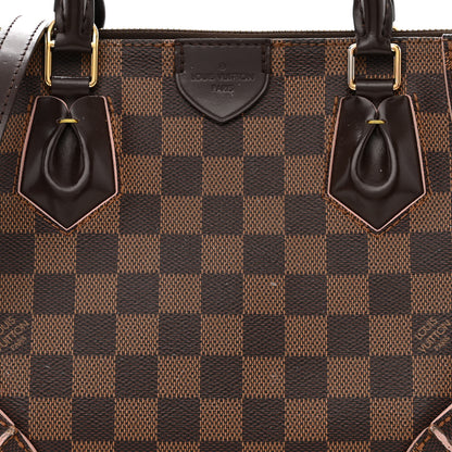 Louis Vuitton Damier Ebene Caissa Tote PM Rose Ballerine 12 of 16