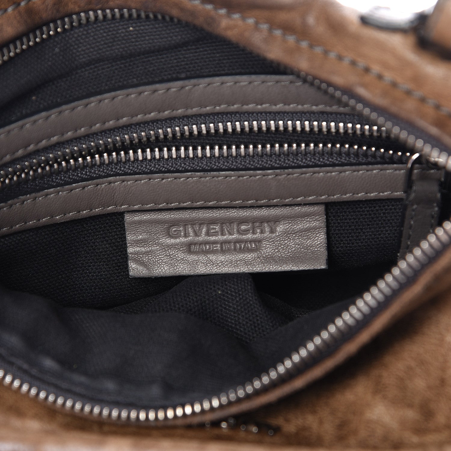 Givenchy Tumbled Sheepskin Mini Pandora Charcoal 7 of 24