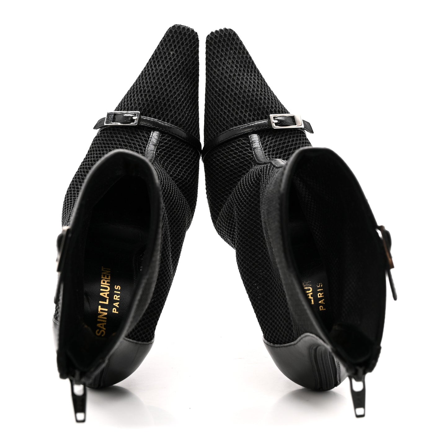 Elba Applique Tulle Aston 115 Boots 35.5 Black