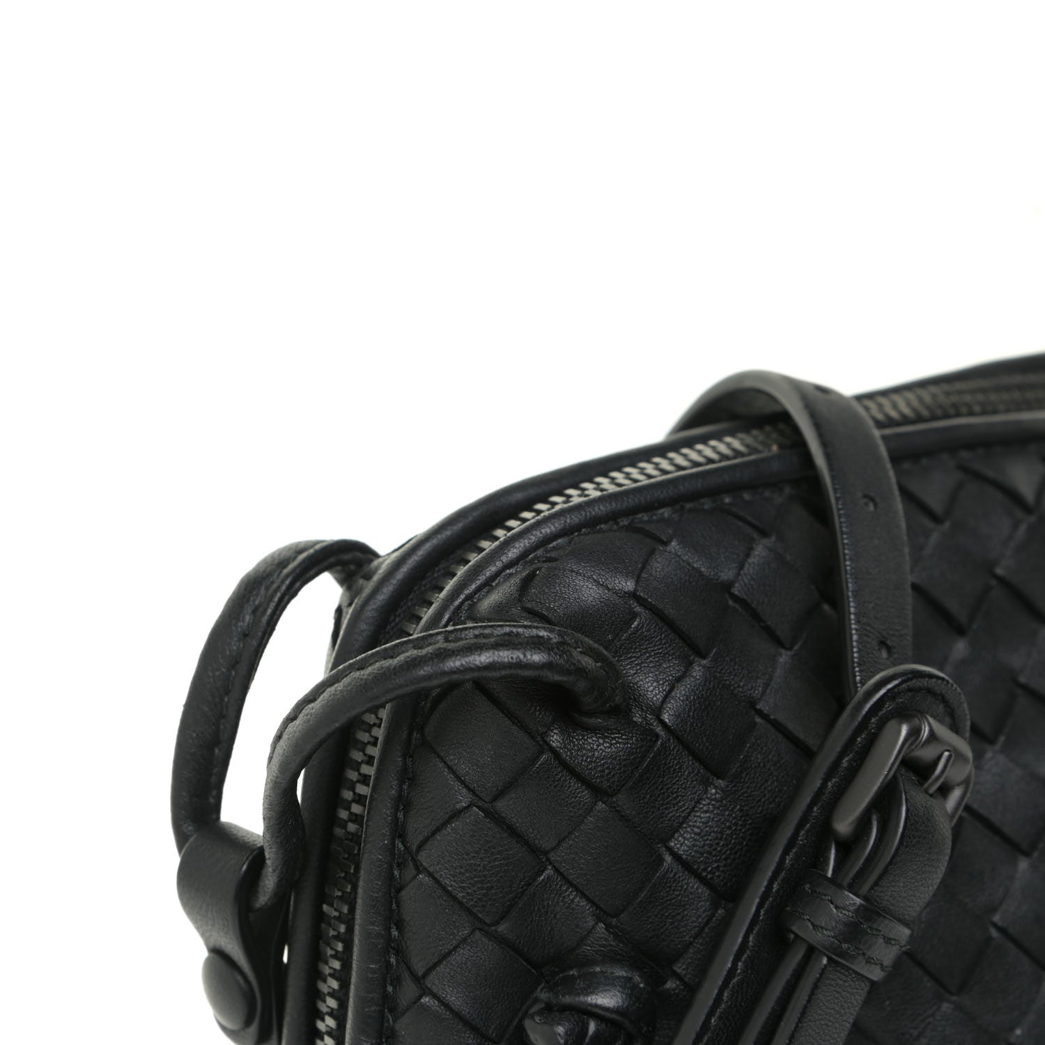 Bottega Veneta Nappa Intrecciato Nodini Bag Ebano 8 of 16