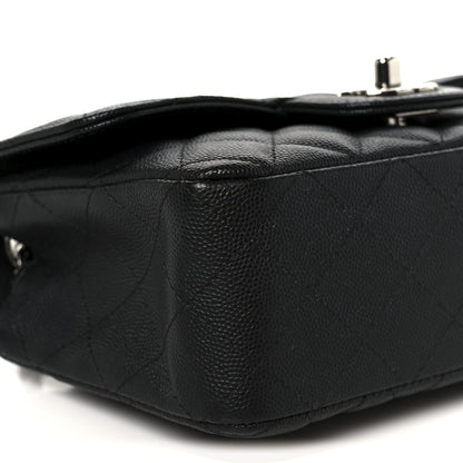 Chanel Caviar Quilted Mini Rectangular Flap Black 10 of 12
