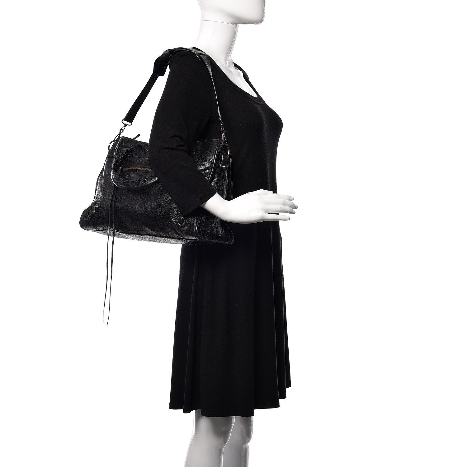Balenciaga Agneau Classic Hardware City Black 2 of 9