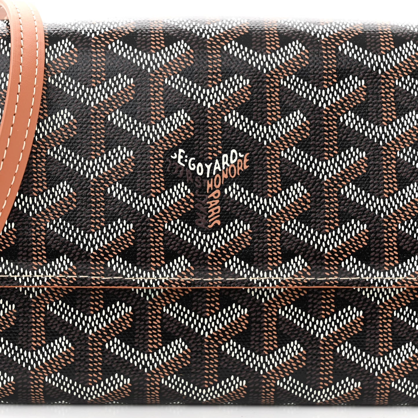 Goyardine Varenne Continental Wallet Black Gold