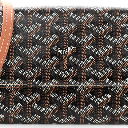 Goyard Goyardine Varenne Continental Wallet Black Gold 6 of 8