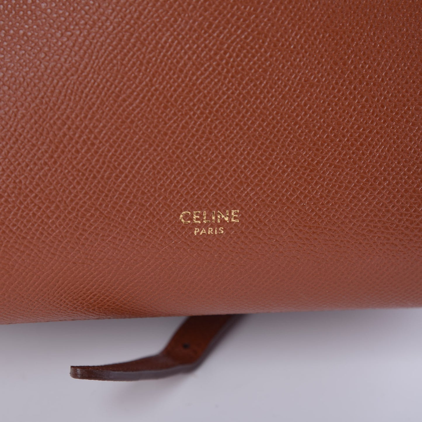 Grained Calfskin Nano Belt Bag Caramel