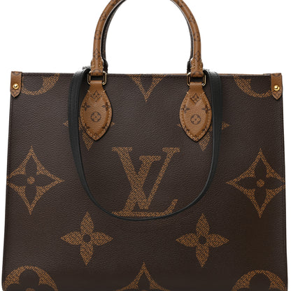 Louis Vuitton Reverse Monogram Giant Onthego MM 8 of 10