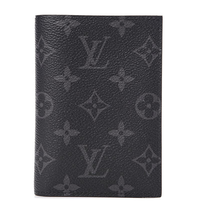 Louis Vuitton Monogram Eclipse Passport Cover 1 of 5