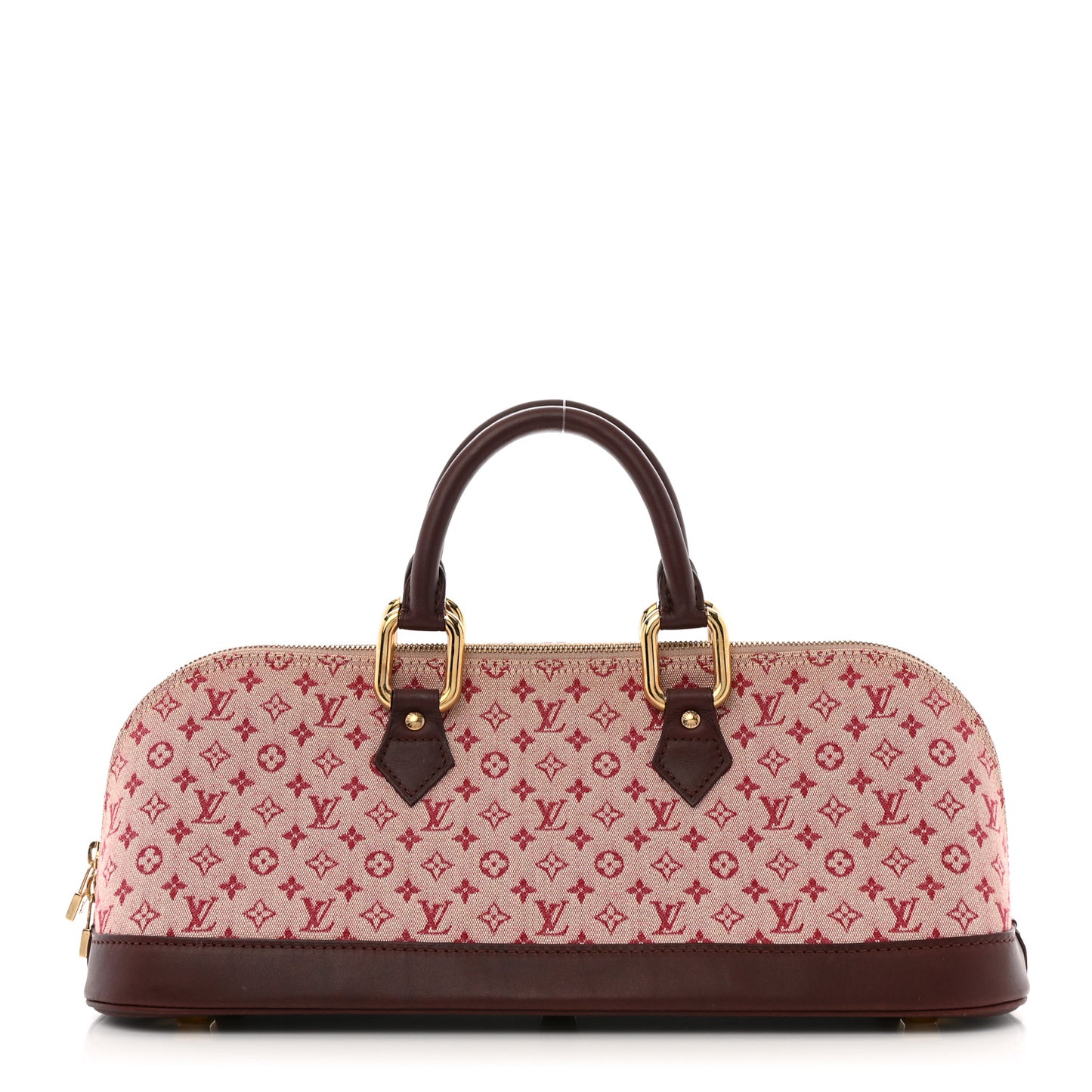 Mini Monogram Alma Long Cherry