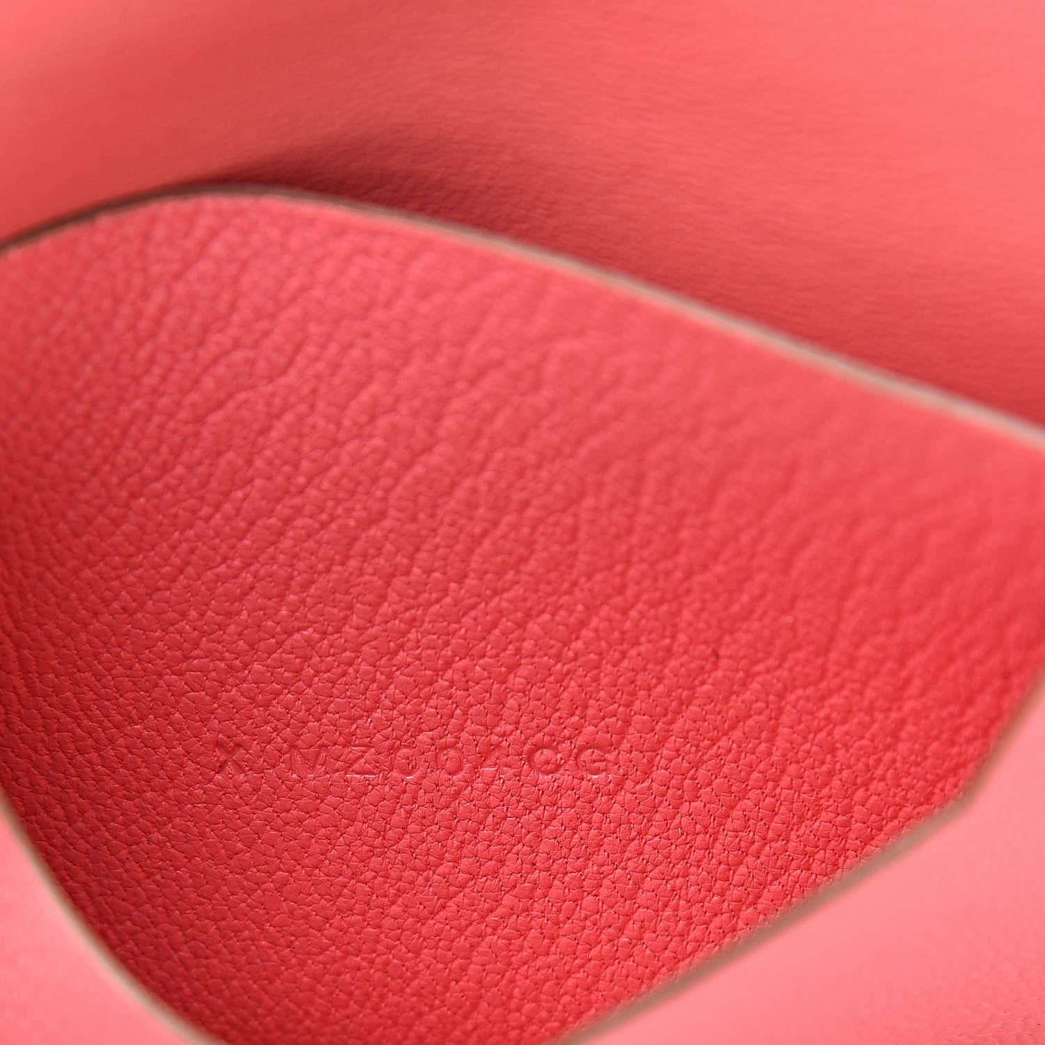 Hermes Chevre Mysore Bearn Card Holder Wallet Rose Lipstick 7 of 10