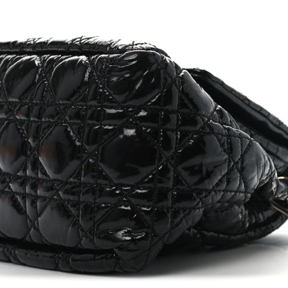 Christian Dior Patent Cannage New Lock Flap Black 10 of 10