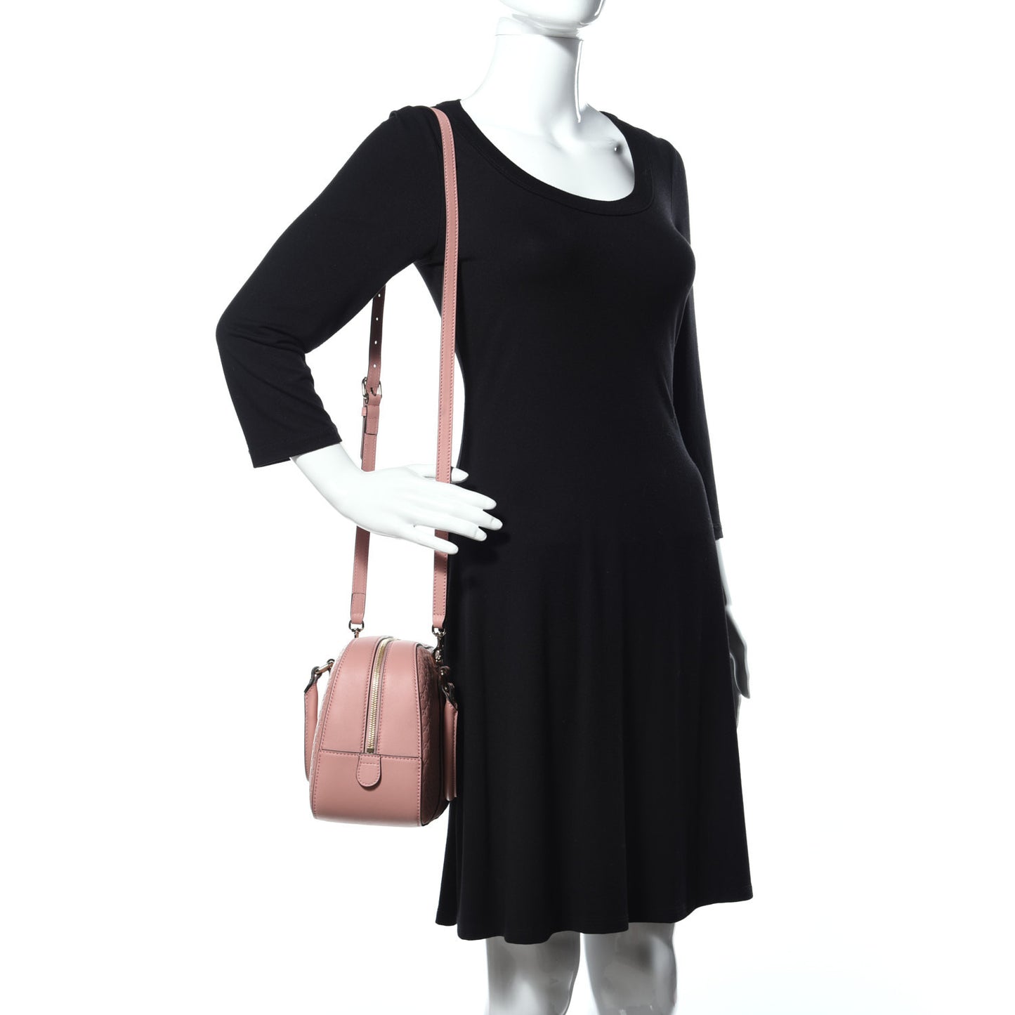 Soft Microguccissima Medium Crossbody Bag Soft Pink