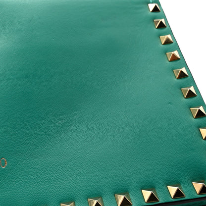 Valentino Garavani Nappa Rockstud Wristlet Clutch Colibri 8 of 9