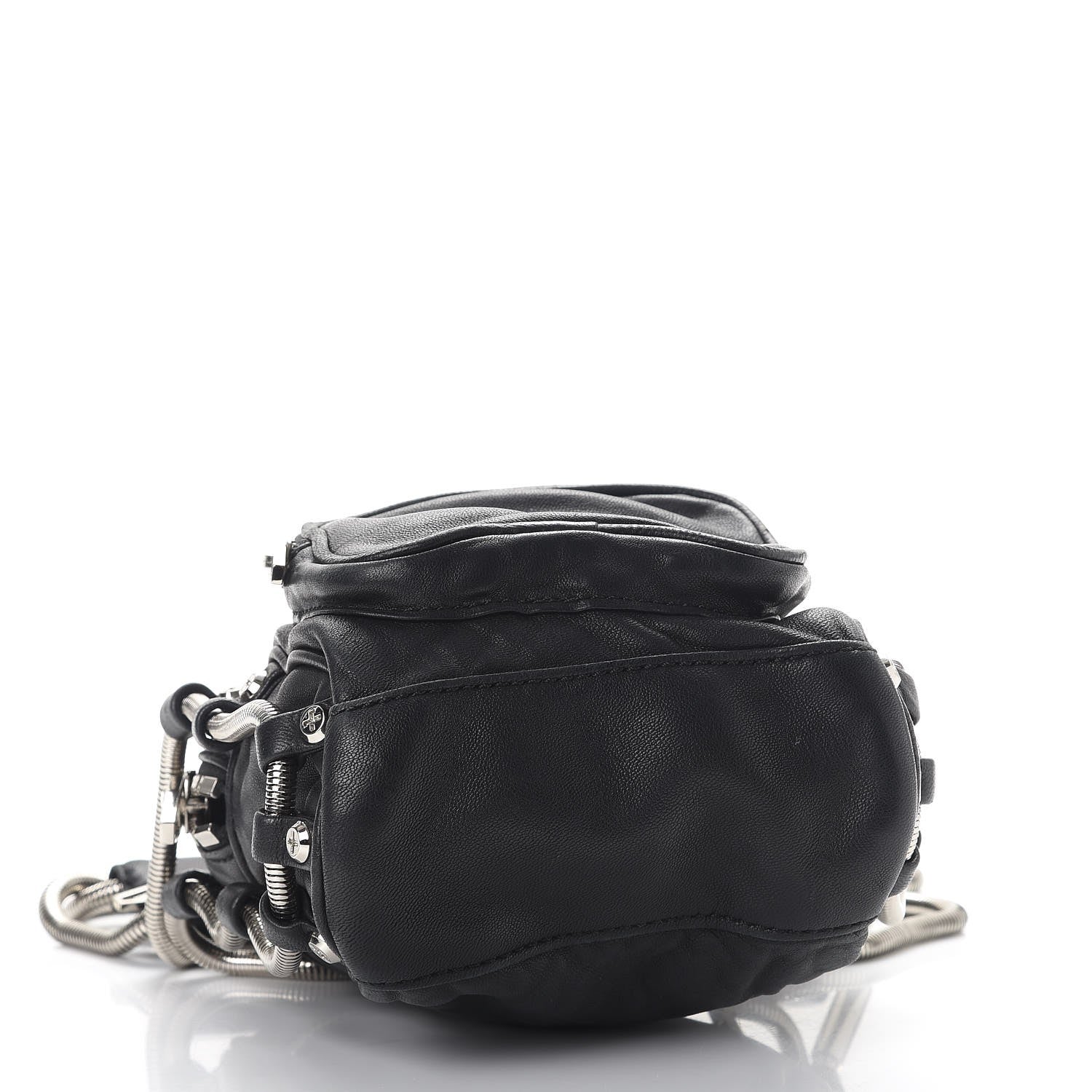 Alexander Wang Washed Lambskin Brenda Chain Bag Black 5 of 12