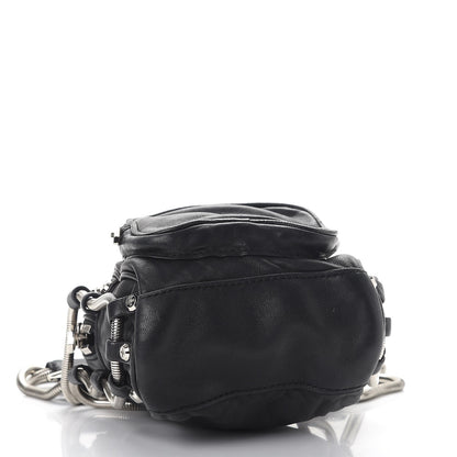 Alexander Wang Washed Lambskin Brenda Chain Bag Black 5 of 12