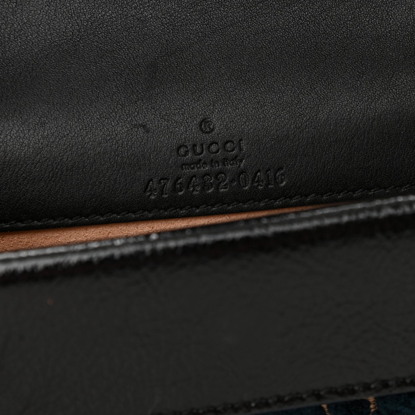 Velvet GG Monogram Super Mini Dionysus Shoulder Bag Blue Beige Black