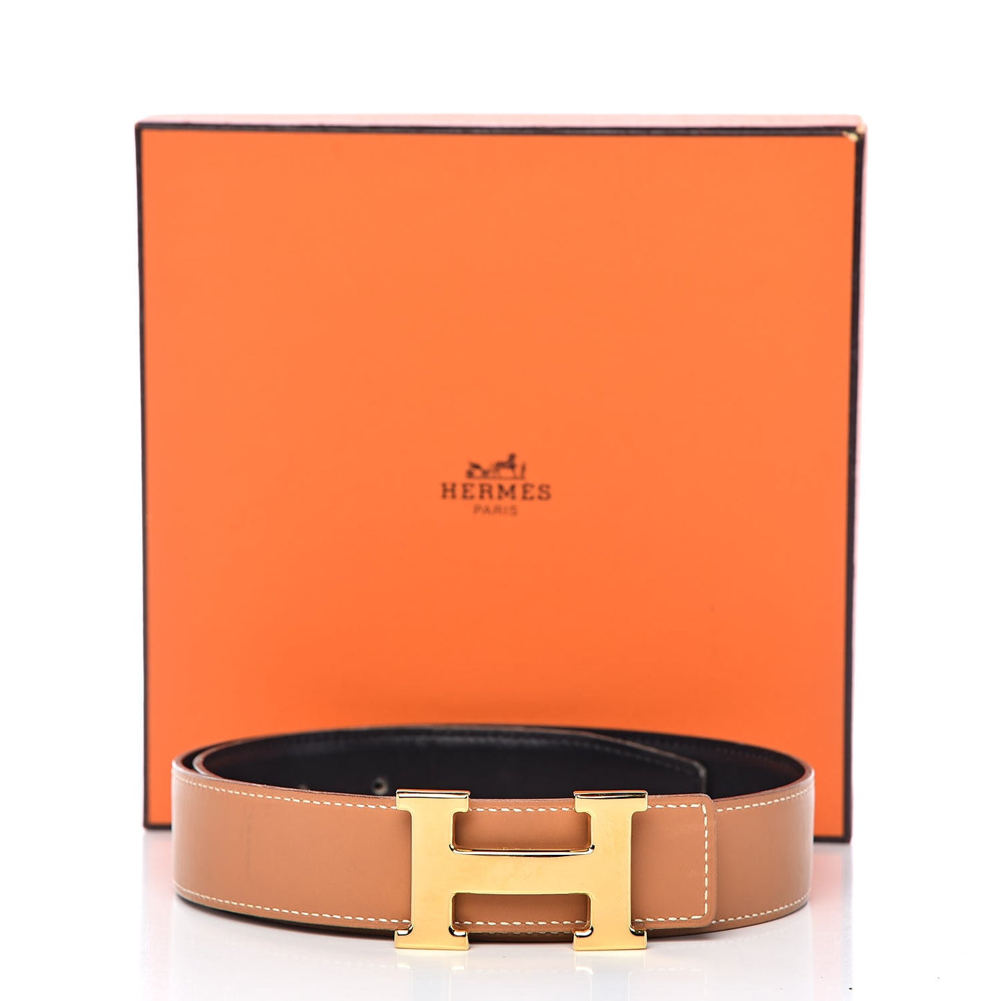 Box Chamonix 32mm H Belt 70 Black Naturelle