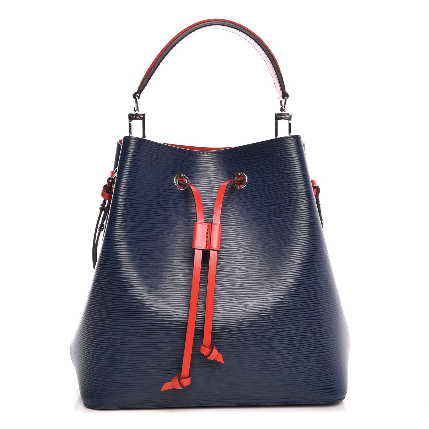 Louis Vuitton Epi Neonoe Indigo Coquelicot 1 of 9