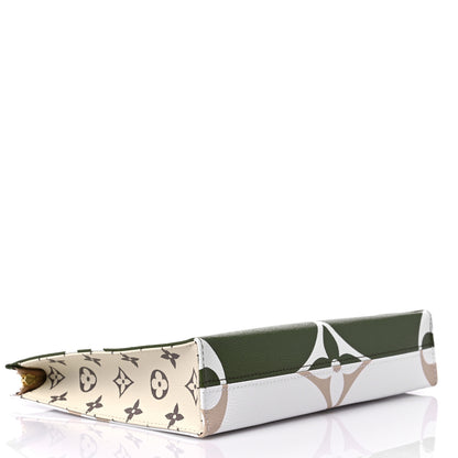 Louis Vuitton Monogram Giant Toiletry Pouch 26 Kaki 6 of 9