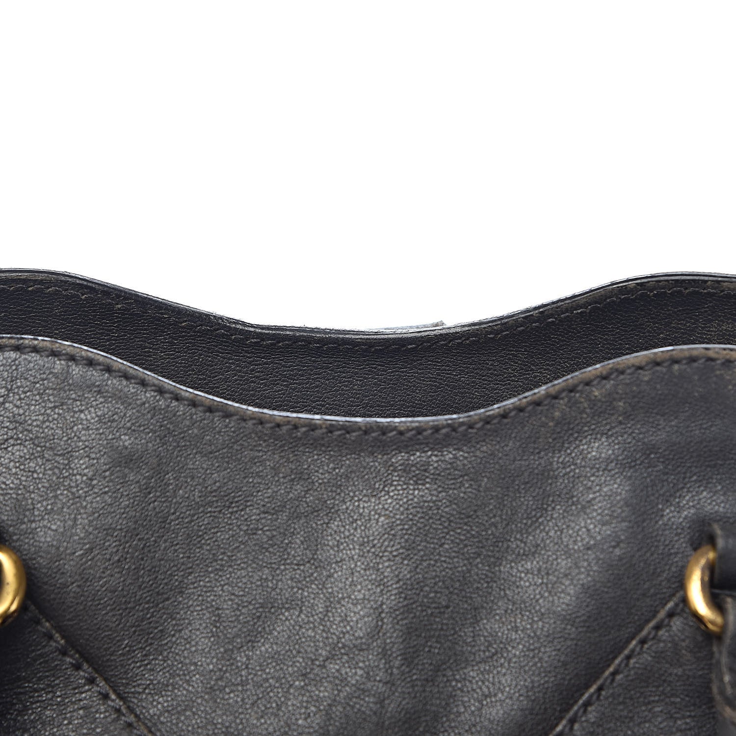 Saint Laurent Sheepskin Large Cabas ChYc Grey 11 of 30