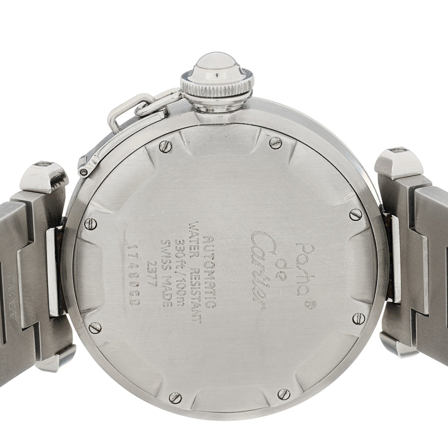 Stainless Steel 35mm Pasha GMT Automatic Watch