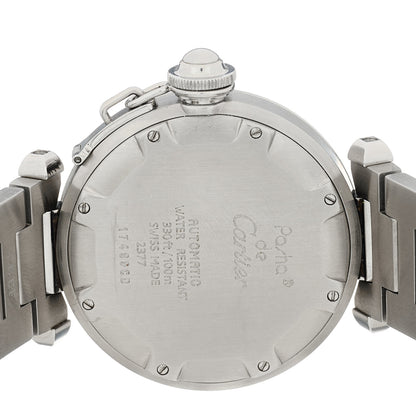 Cartier Stainless Steel 35mm Pasha GMT Automatic Watch 4 of 4