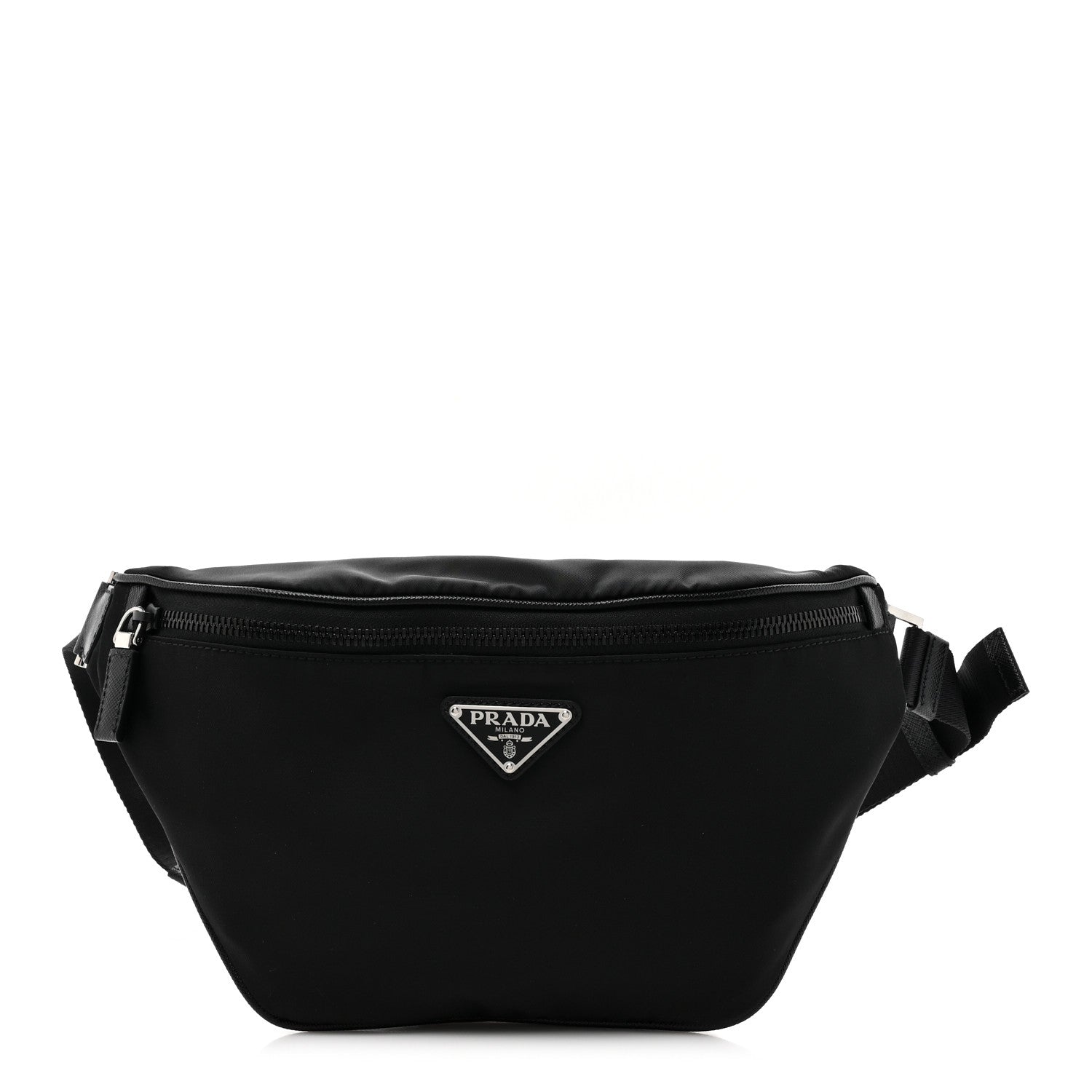Prada Re-Nylon Saffiano Belt Bag Black 1 of 10