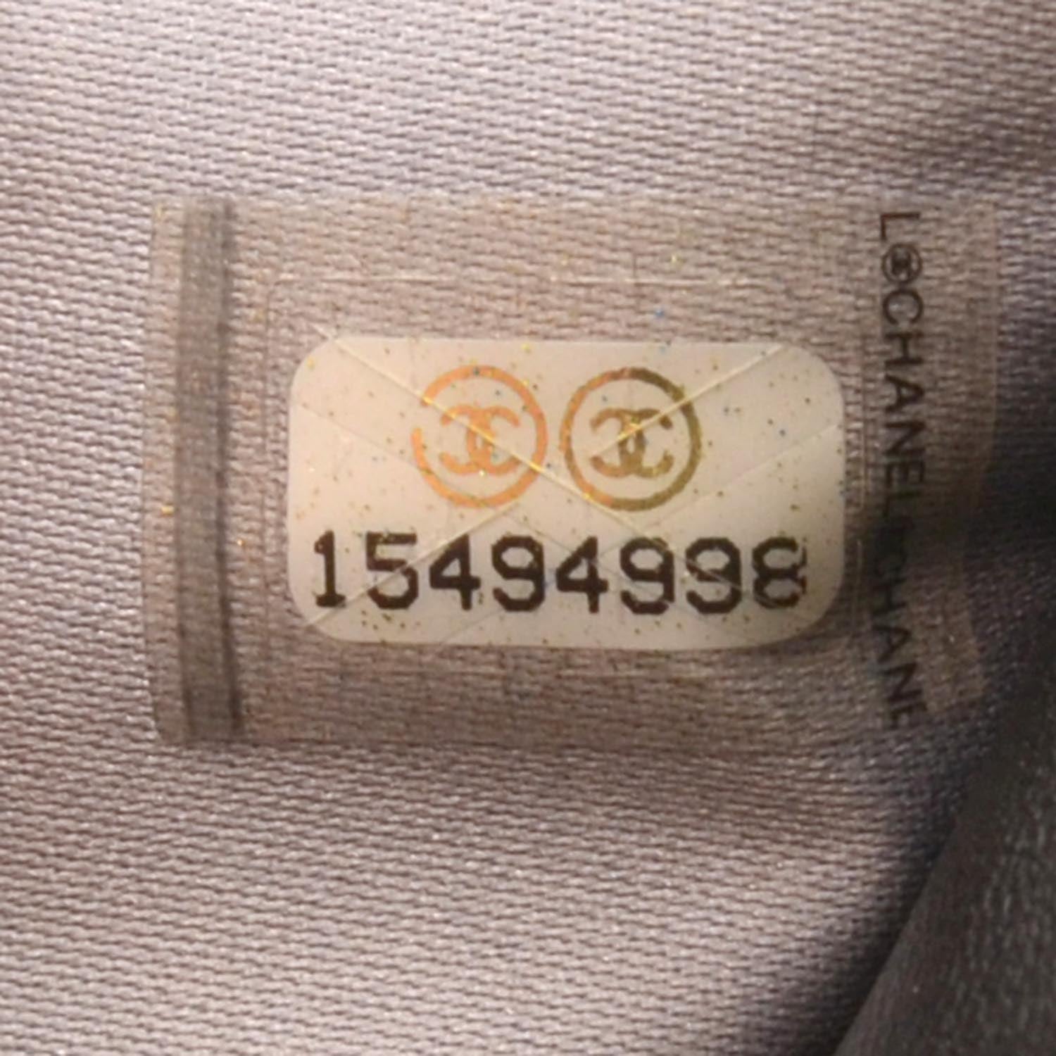 Chanel Lambskin Camellia Wallet on Chain WOC Black 8 of 9