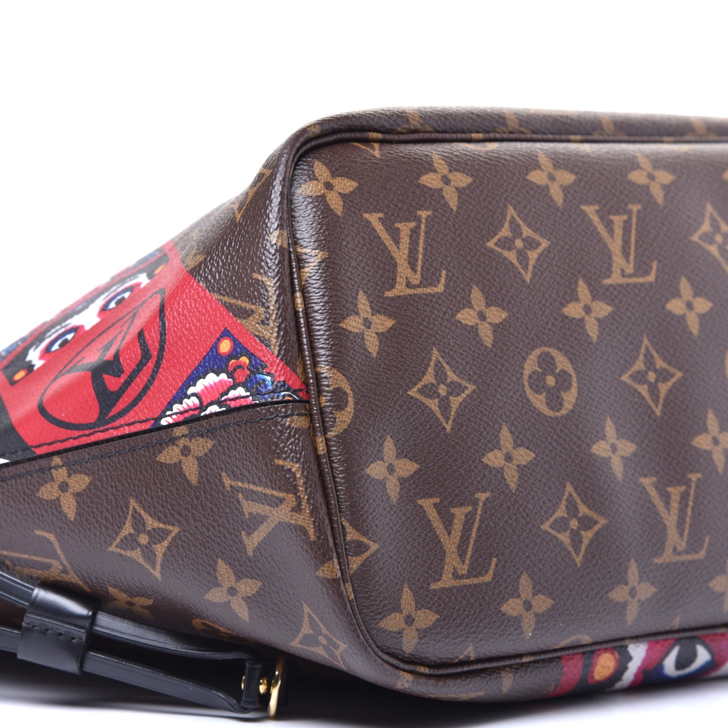 Louis Vuitton Monogram Kabuki Neverfull MM 7 of 8