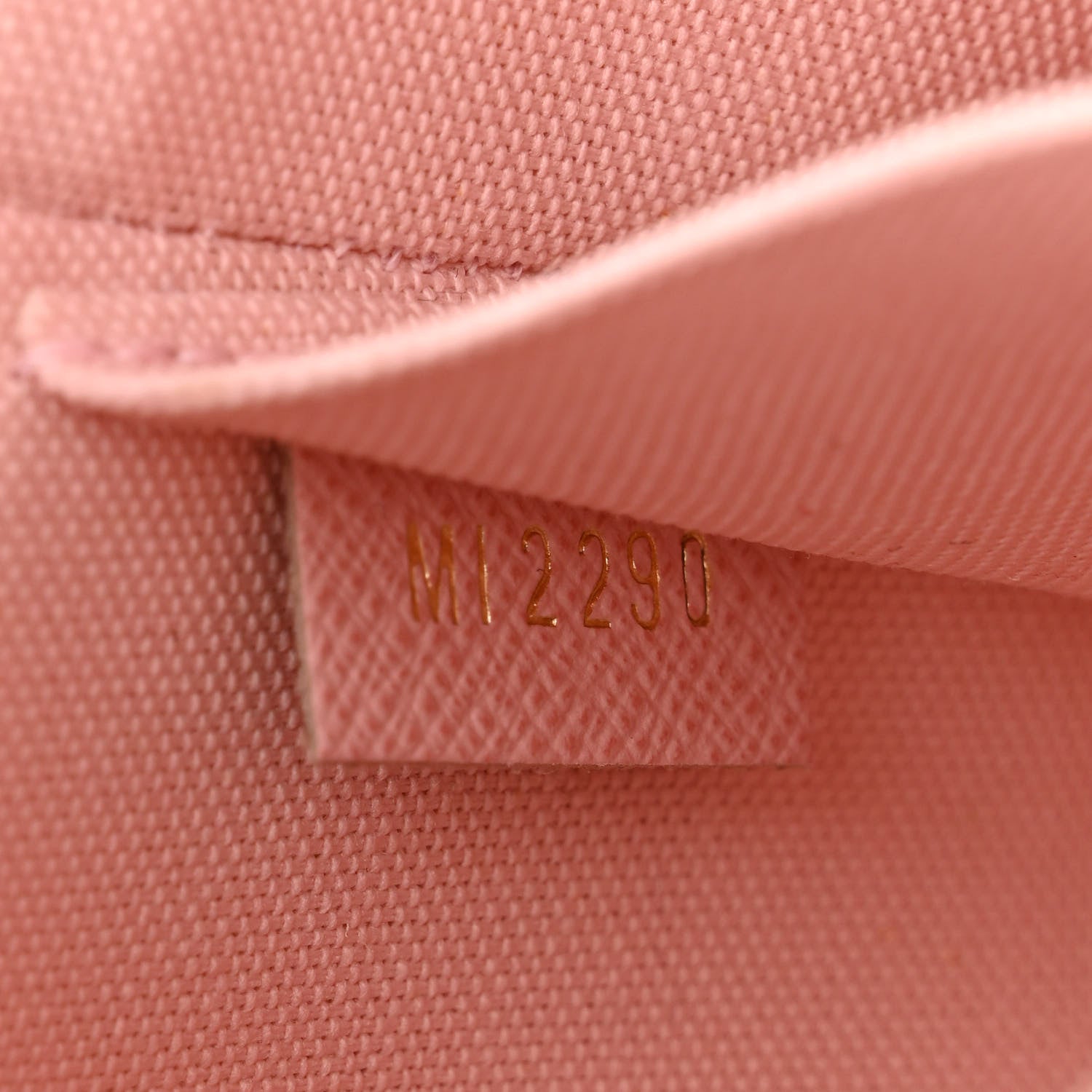 Louis Vuitton Damier Azur Pochette Felicie Chain Wallet Rose Ballerine 10 of 14