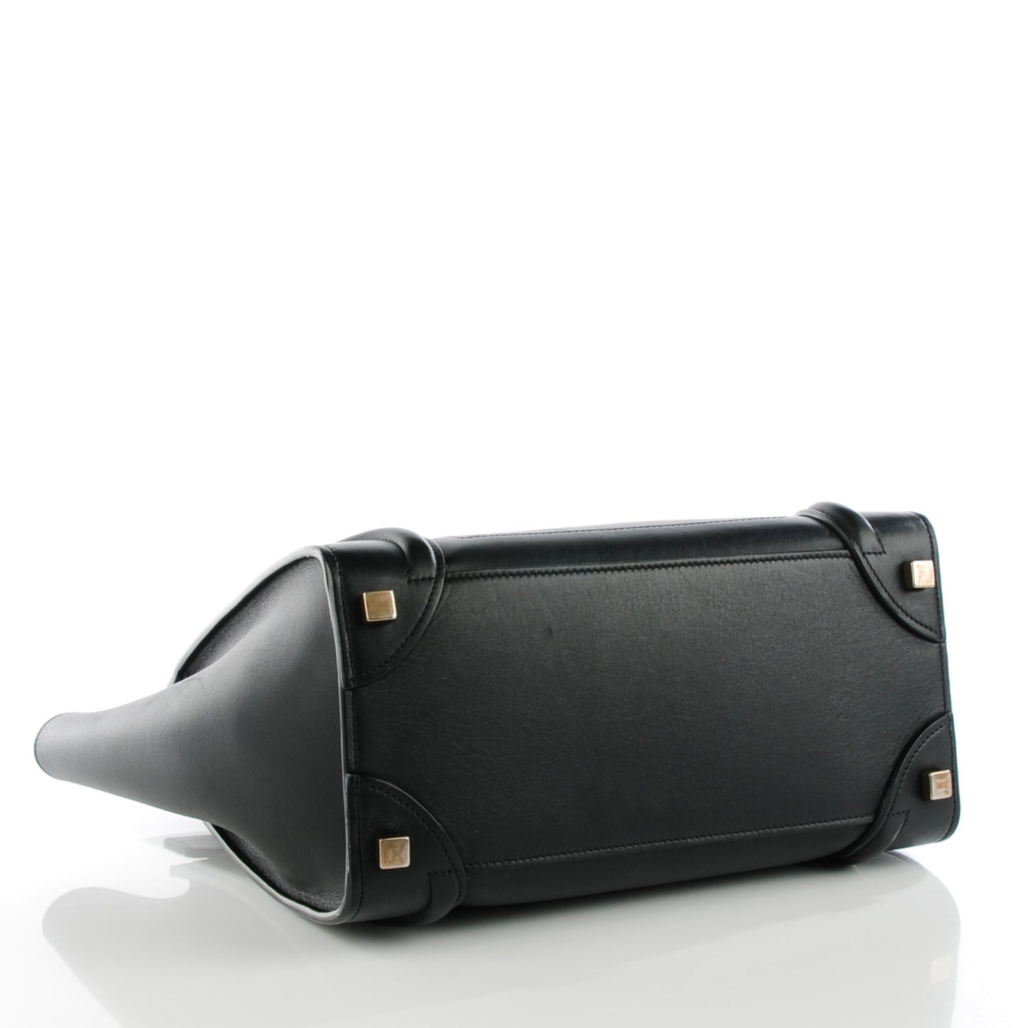 Smooth Calfskin Micro Luggage Black