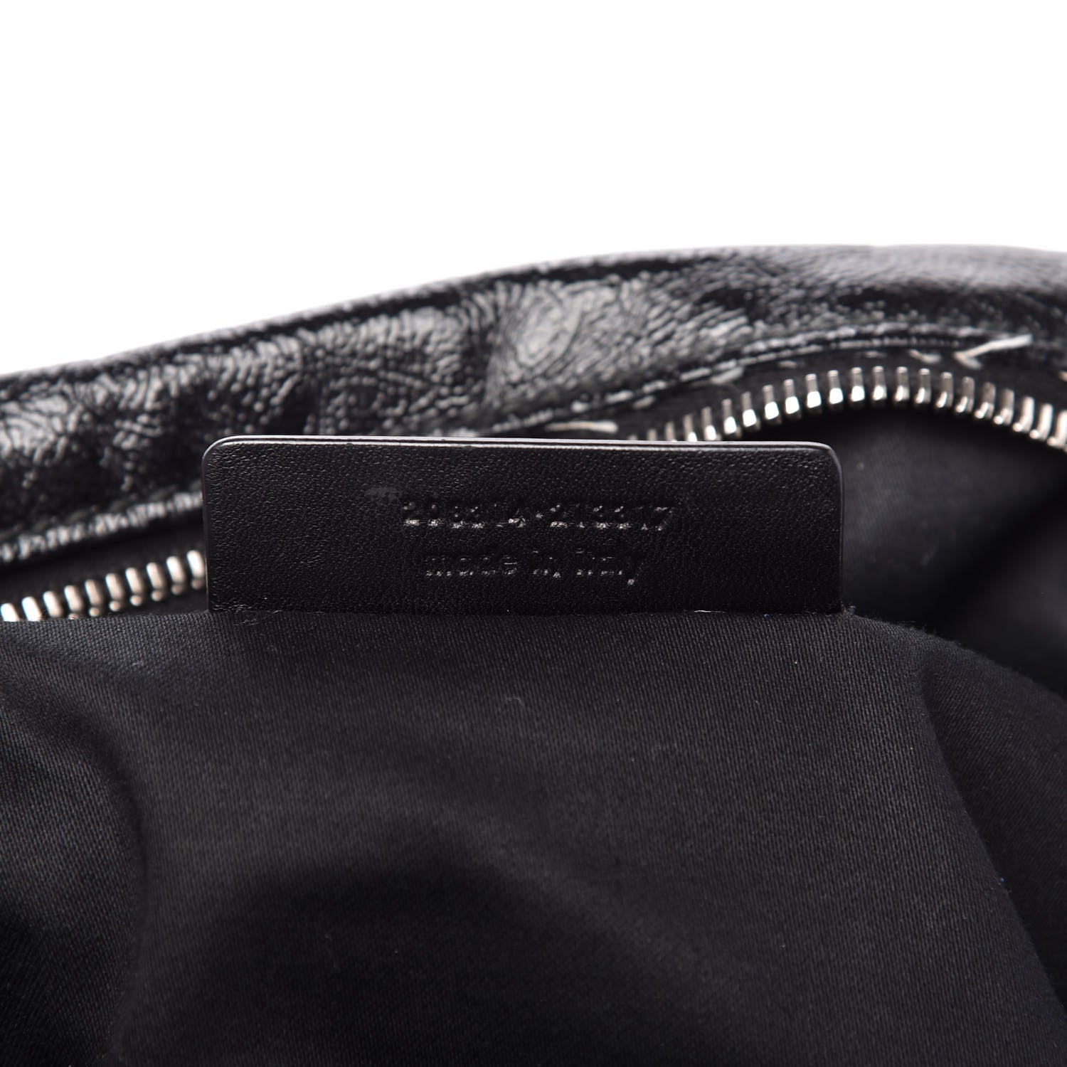 Saint Laurent Textured Patent Medium Easy Y Bag Black 9 of 16