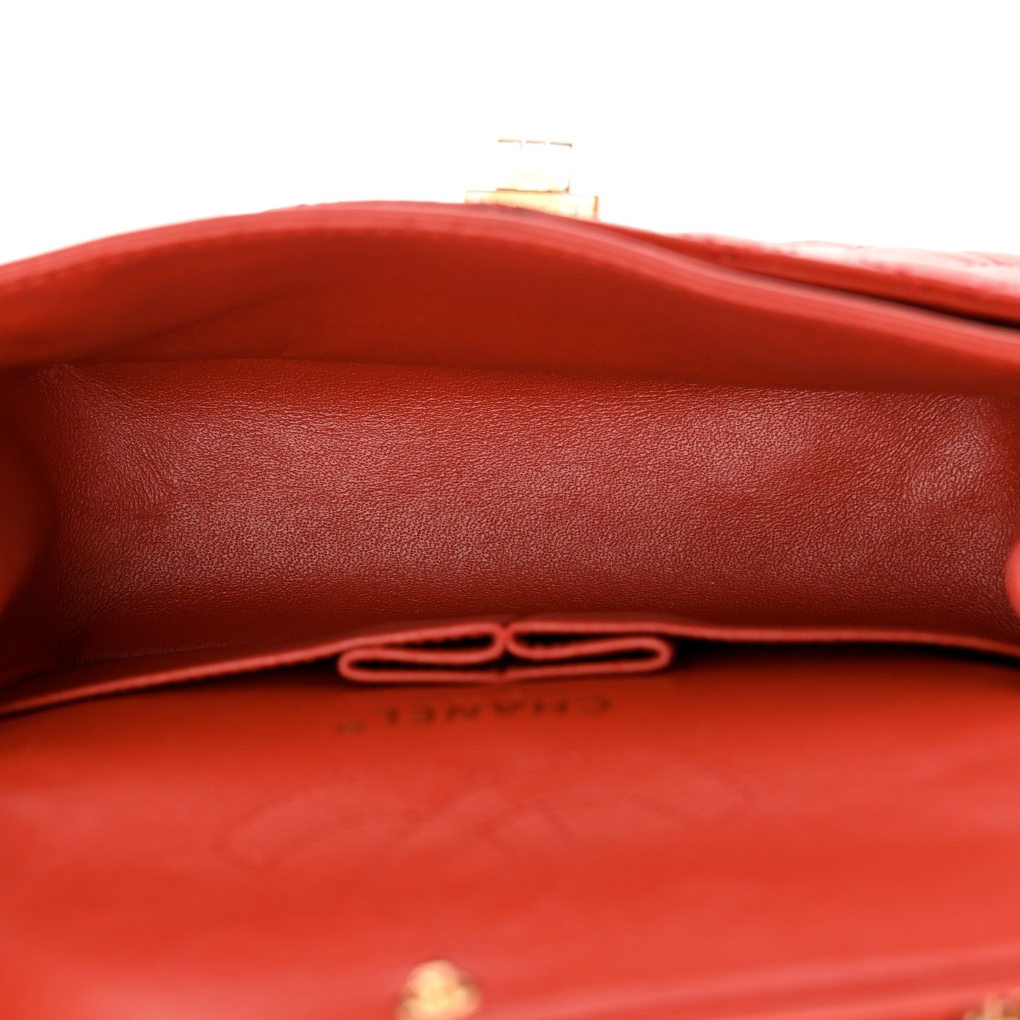 Aged Calfskin Quilted 2.55 Reissue Mini Flap Red
