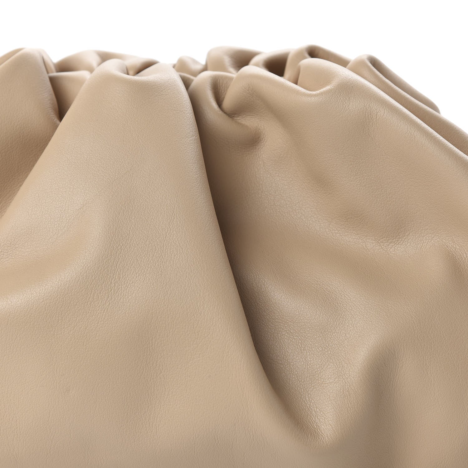 Bottega Veneta Smooth Butter Calf The Pouch Oversized Clutch Nude 9 of 9
