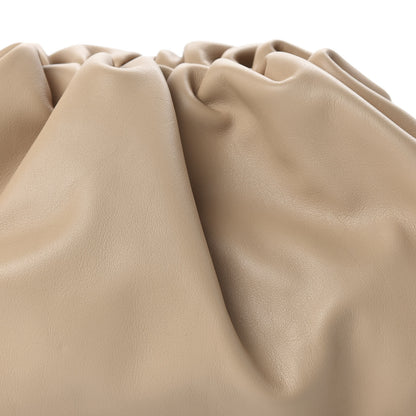 Bottega Veneta Smooth Butter Calf The Pouch Oversized Clutch Nude 9 of 9