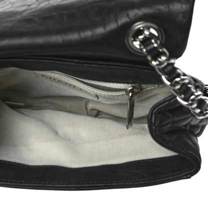 Chanel Washed Lambskin Quilted Mini Chain Around Flap Black 5 of 10