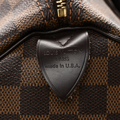 Louis Vuitton Damier Ebene Speedy 35 6 of 10