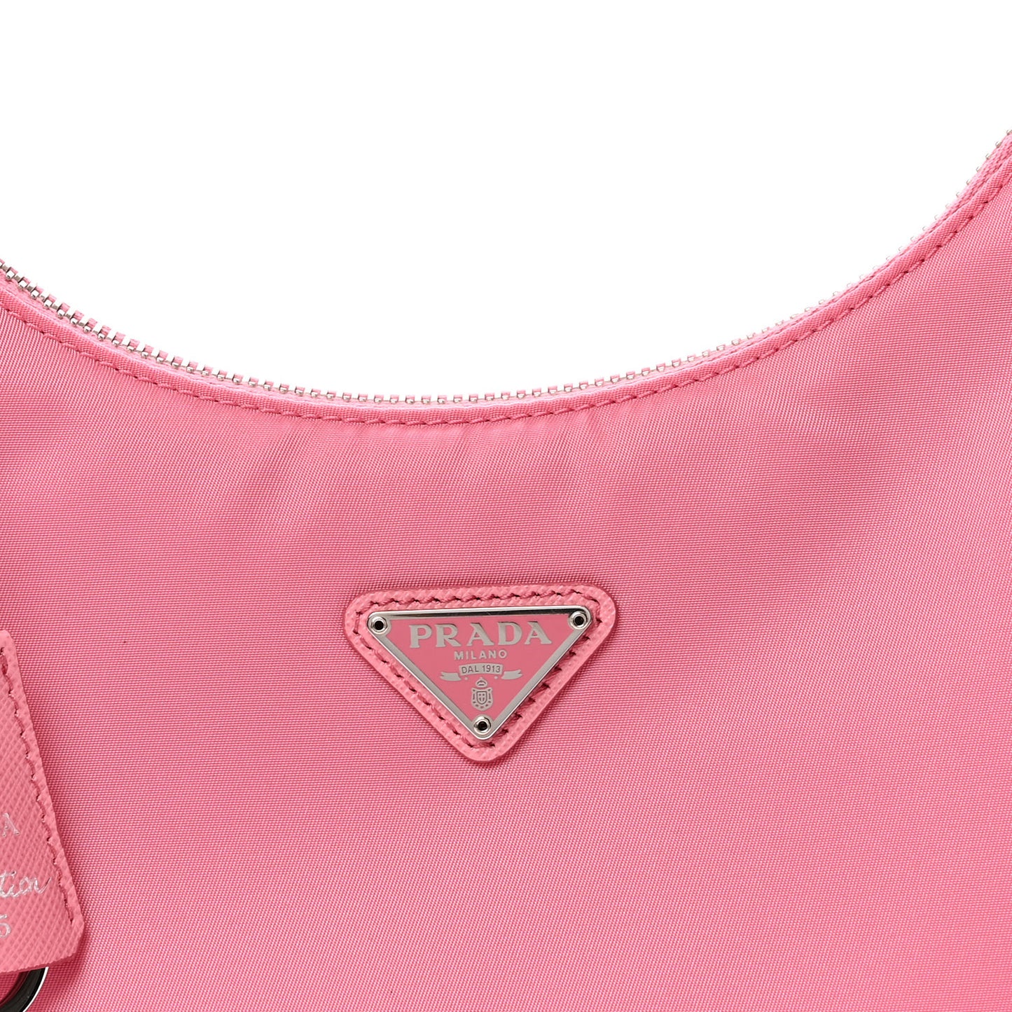 Re-Nylon Saffiano Mini Re-Edition 2005 Bag Begonia