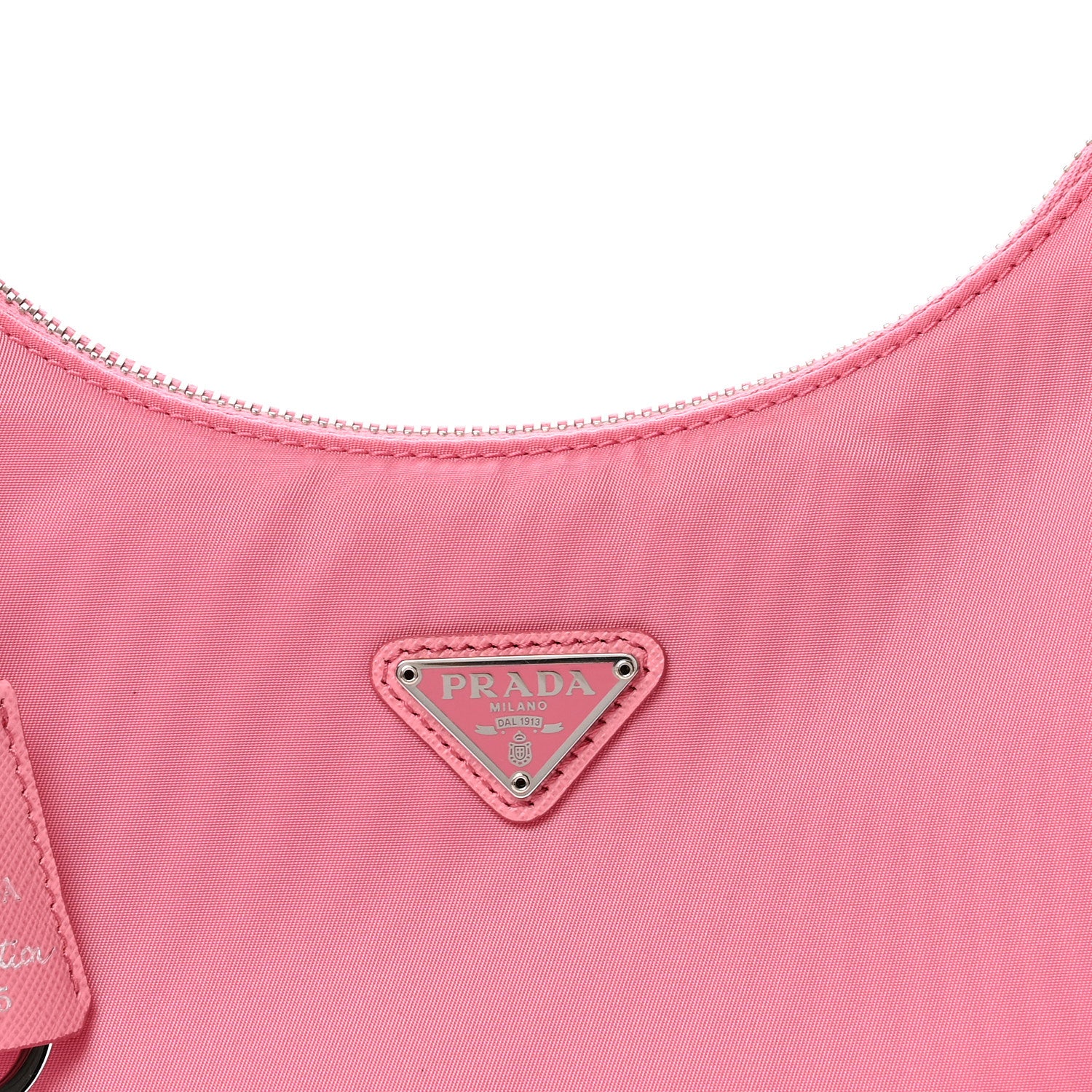 Prada Re-Nylon Saffiano Mini Re-Edition 2005 Bag Begonia 6 of 12