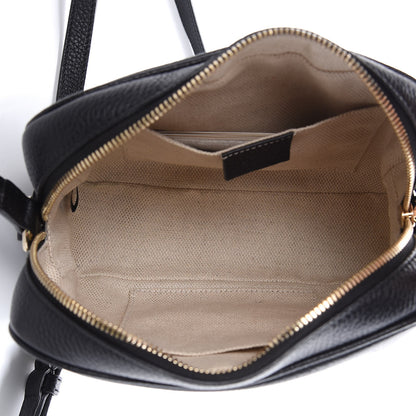 Gucci Pebbled Calfskin Small Soho Disco Bag Black 5 of 11