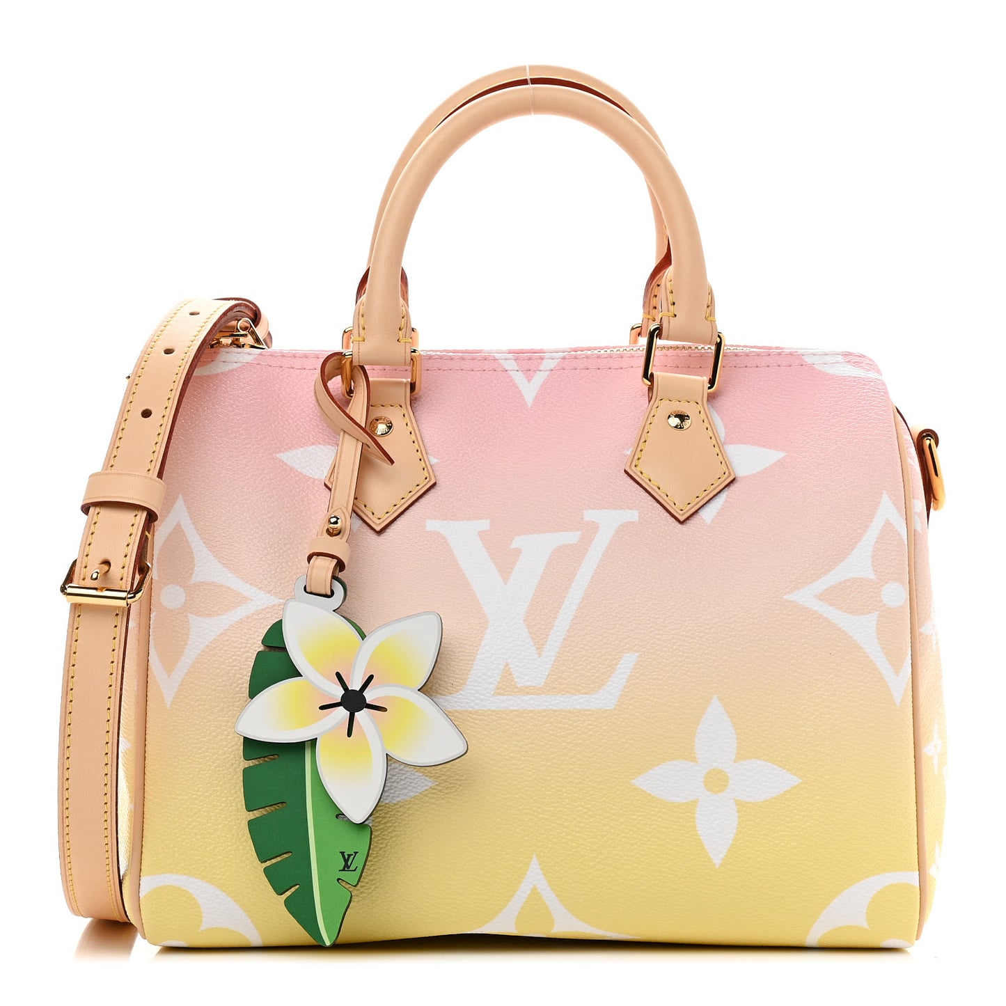 Monogram Giant By The Pool Speedy Bandouliere 25 Light Pink